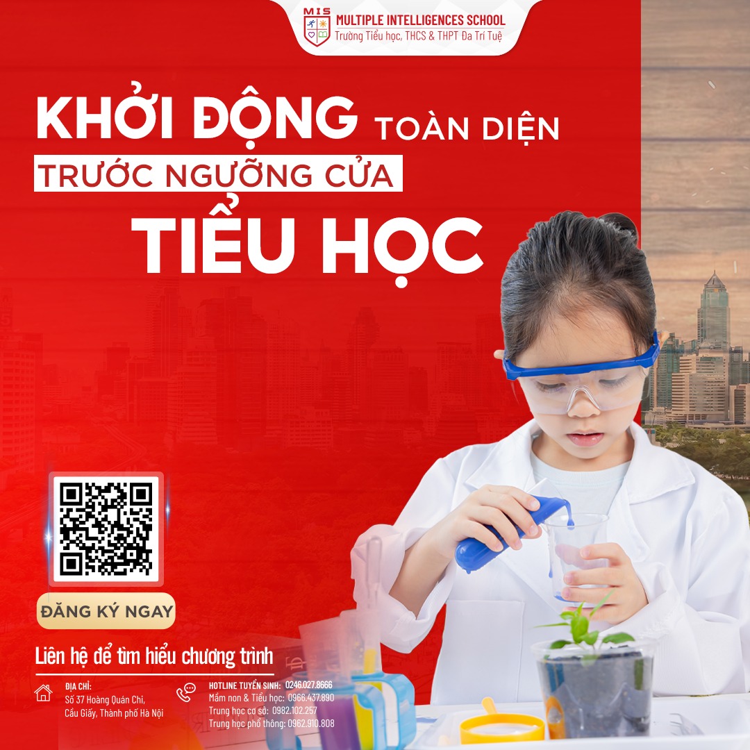 TUYỂN SINH MIS FIRST STEP CLUB 2026 – ĐỂ LỚP 1 KHÔNG CÒN LÀ NỖI LO