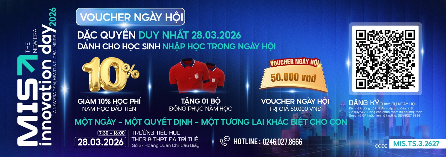 THƯ MỜI THAM DỰ
THE NEW ERA – MIS INNOVATION DAY 2026
A New Era of AI, Heart and Global Minds