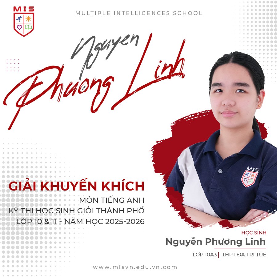 MIS VINH DANH HỌC SINH LÊ KHÁNH HOÀ ĐẠT GIẢI VÀNG CUỘC THI GIẢ LẬP DOANH NGHIỆP CHÂU Á 2026