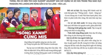 MIS – NƠI CHẮP CÁNH TƯƠNG LAI CHO NHỮNG CON NGƯỜI KIẾN TẠO CỦA THẾ KỶ 21