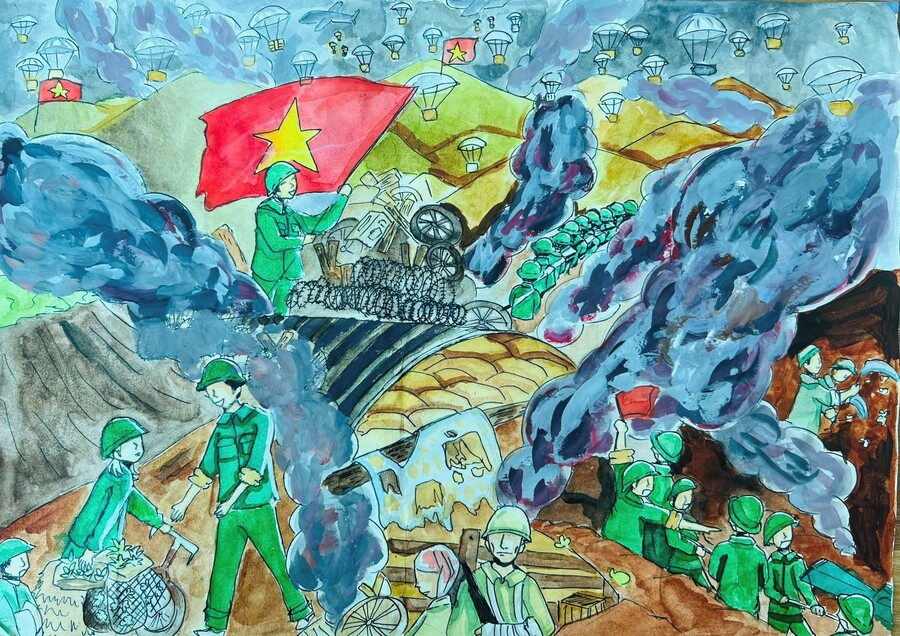 MISER THẮNG LỚN TẠI CUỘC THI VẼ TRANH THIẾU NIÊN TOÀN QUỐC VỚI CHỦ ĐỀ “HOAN HÔ CHIẾN SỸ ĐIỆN BIÊN” 2024