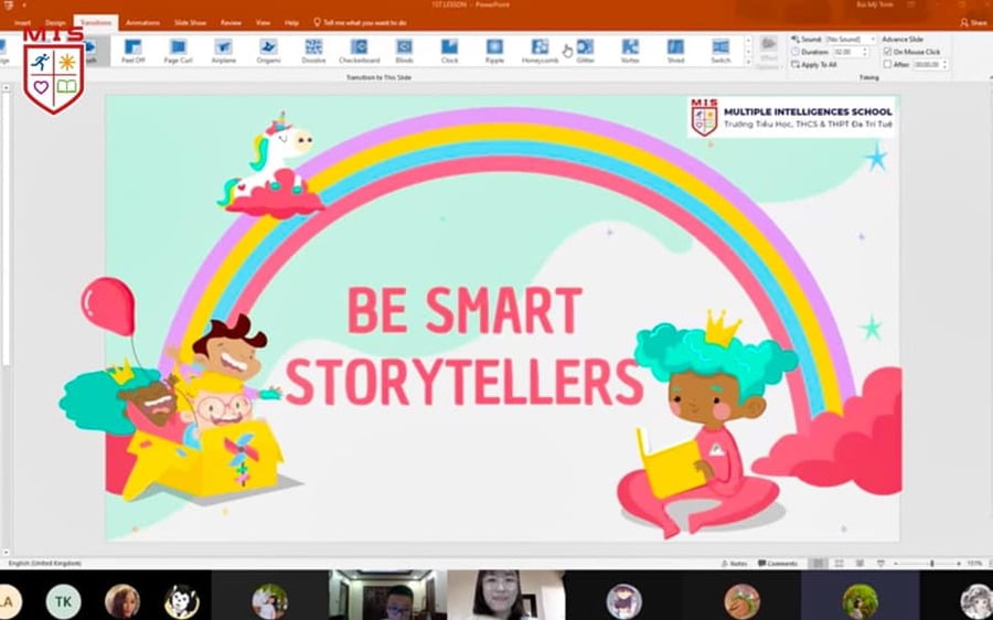 MISers CHUYỂN CẤP LÊN THCS NHIỆT TÌNH HƯỞNG ỨNG CUỘC THI KỂ CHUYỆN