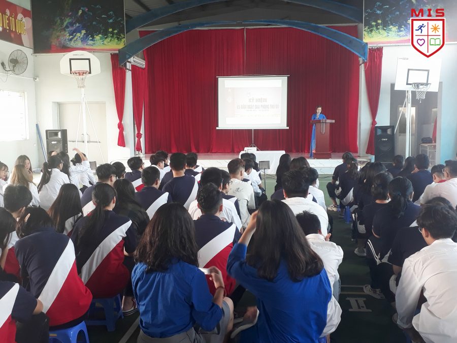 Trường MIS kỷ niệm 65 năm giải phóng Thủ Đô (10/10/1954 – 10/10/2019)