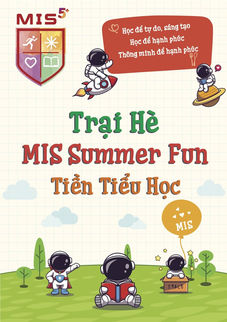 TRẠI HÈ MIS SUMMER FUN TIỀN TIỂU HỌC