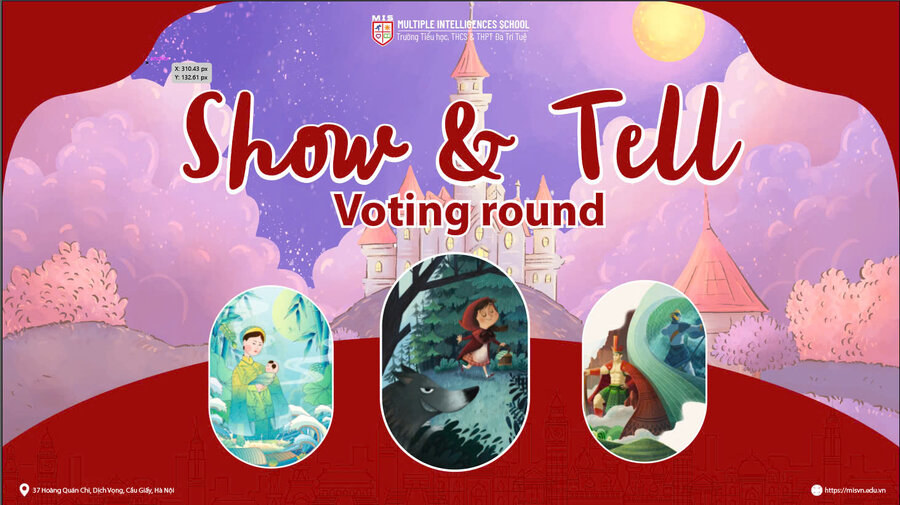 CUỘC THI KỂ CHUYỆN TIẾNG ANH SHOW & TELL – TÀI NĂNG NHÍ TỎA SÁNG!