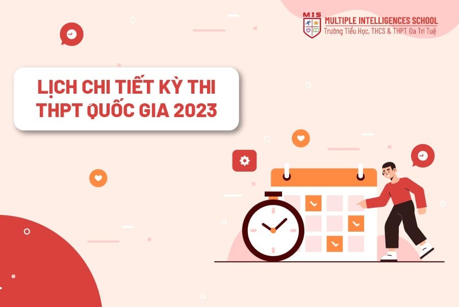 LỊCH CHI TIẾT CÁC MÔN THI THPT QUỐC GIA