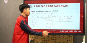 ÔN TẬP BỔ TRỢ MÔN TOÁN 10 – DẤU TAM THỨC BẬC 2 | HƯỚNG DẪN BỞI HỌC SINH