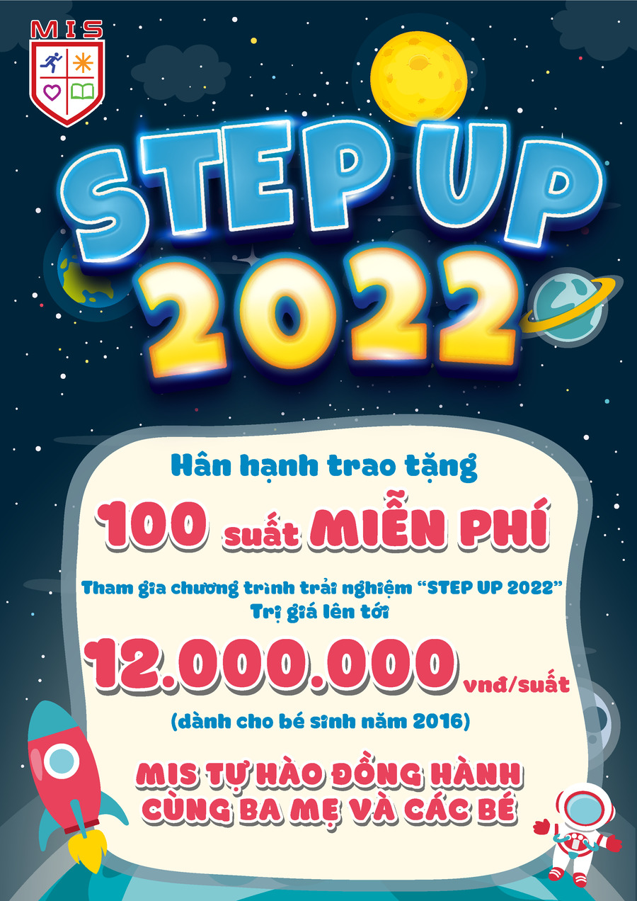 CHƯƠNG TRÌNH TRẢI NGHIỆM STEP UP 2022