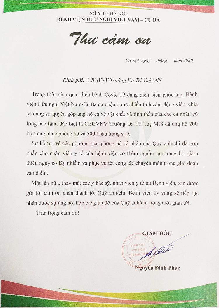 SAVE THE DOCTOR: BV HỮU NGHỊ VIỆT NAM – CUBA & BV NHI TW