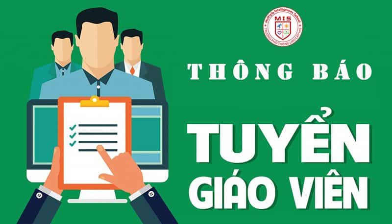 Thông báo thi tuyển giáo viên năm học 2019 – 2020