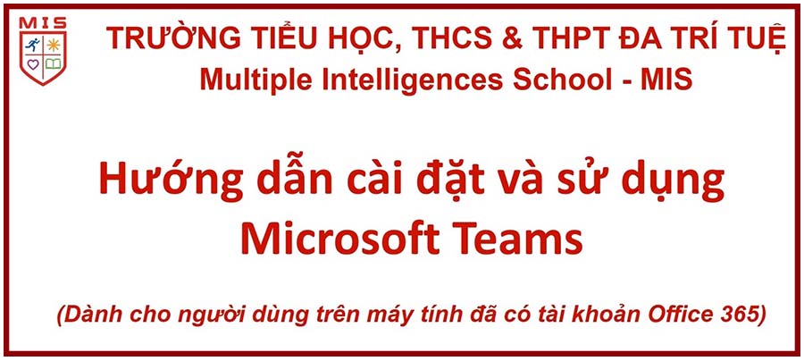 Nhắc lại Hướng dẫn để MISer dạy và học trực tuyến hiệu quả
