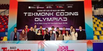 VƯƠN TẦM TÀI NĂNG LẬP TRÌNH MIS TEKMONK CODING OLYMPIAD 2024