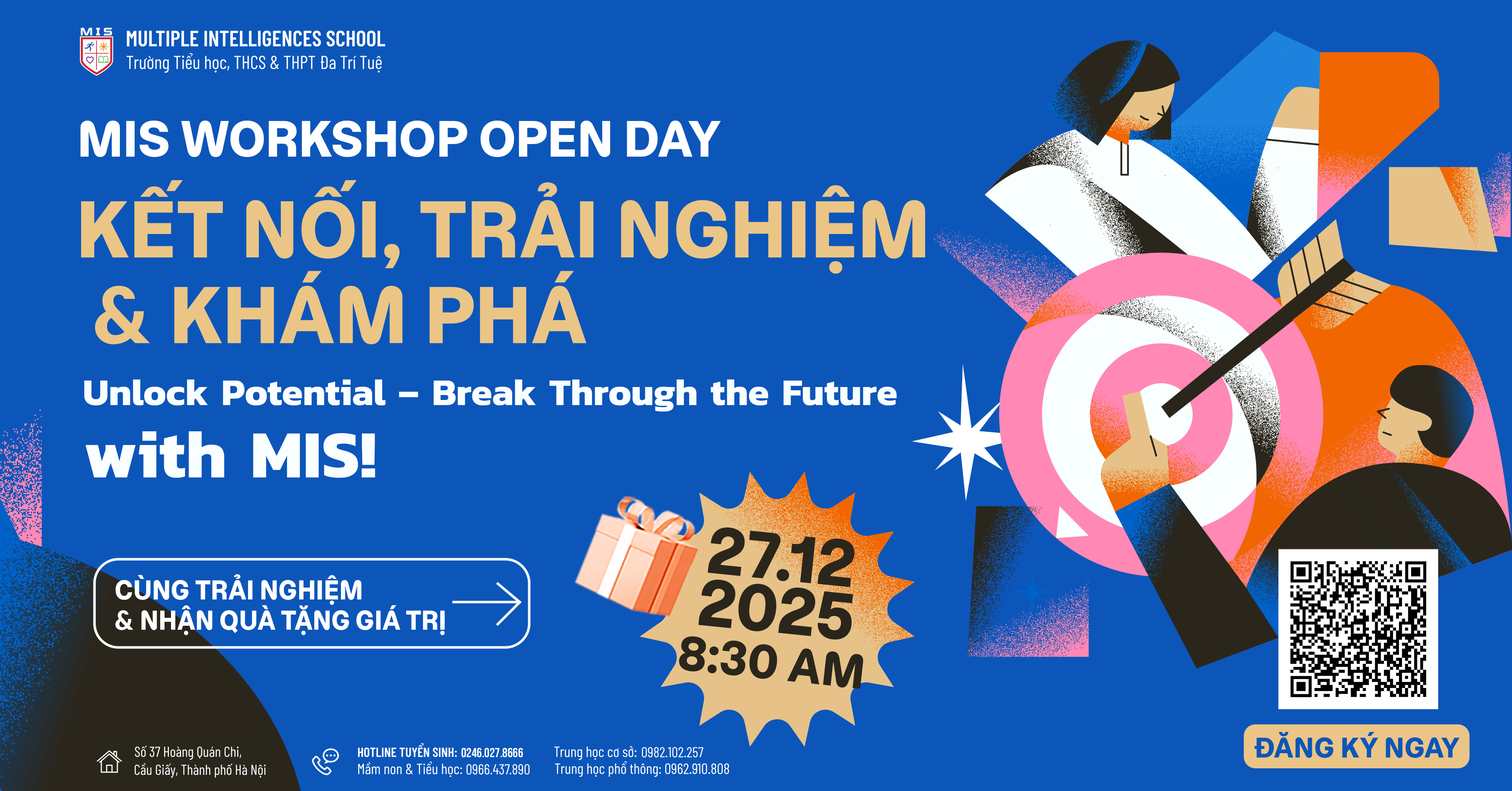 MIS OPEN DAY 2025 – KHI HÀNH TRÌNH GIÁO DỤC BẮT ĐẦU TỪ SỰ THẤU HIỂU