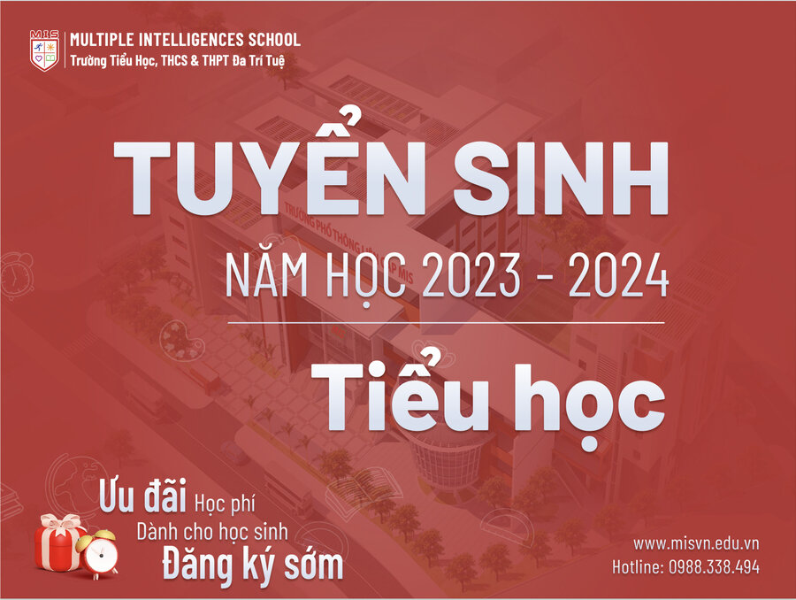 TUYỂN SINH TIỂU HỌC NĂM HỌC 2023-2024