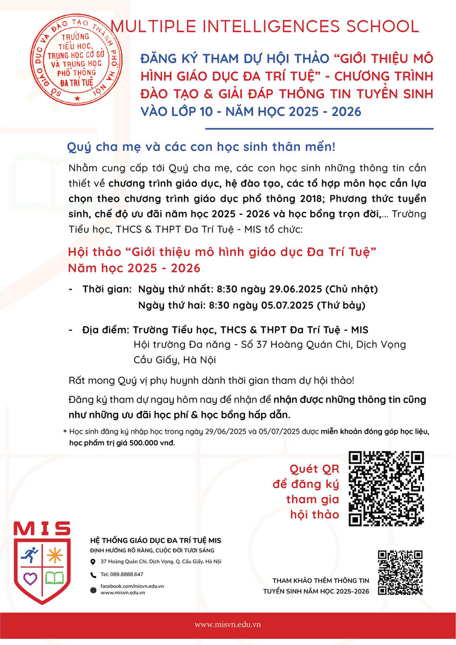 CHƯƠNG TRÌNH ĐÀO TẠO & GIẢI ĐÁP THÔNG TIN TUYỂN SINH