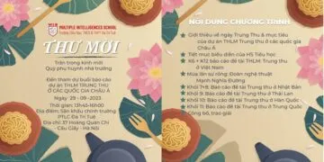 THƯ MỜI THAM DỰ CHƯƠNG TRÌNH TRUNG THU: TRUNG THU Ở CÁC QUỐC GIA CHÂU Á