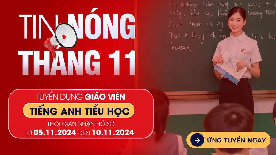 TUYỂN DỤNG GIÁO VIÊN TIẾNG ANH