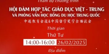 THƯ MỜI HỘI ĐÀM HỢP TÁC GIÁO DỤC VIỆT – TRUNG