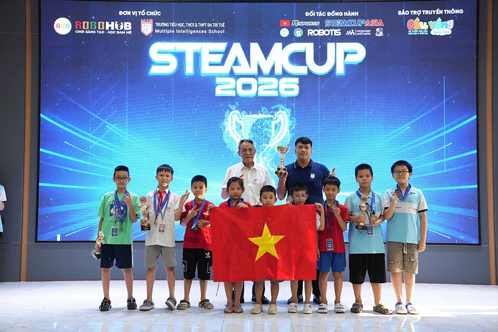 MIS DẪN ĐẦU ĐÔNG NAM Á TẠI STEAMCUP ASIA 2026 – KHẲNG ĐỊNH VỊ THẾ GIÁO DỤC CÔNG NGHỆ TIÊN PHONG