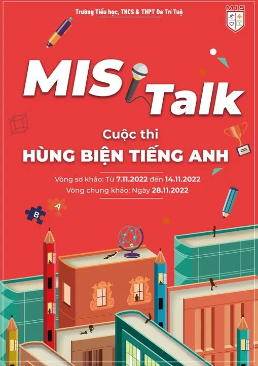 CUỘC THI HÙNG BIỆN TIẾNG ANH – KHỞI ĐỘNG MIS TALKS 2022