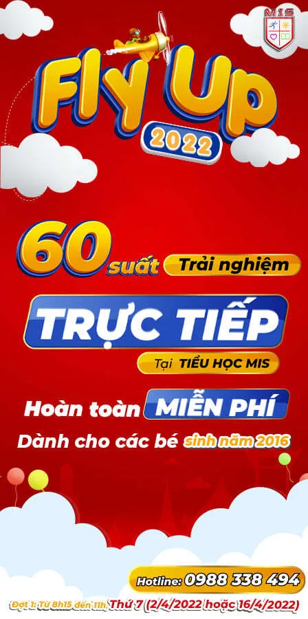 “FLY UP” CÙNG MIS ĐỂ BAY CAO & XA HƠN
